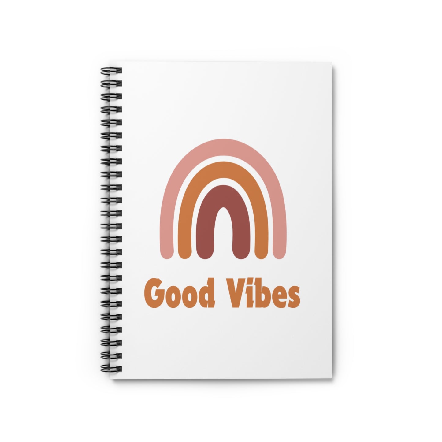 Spiral Notebook - Ruled Line - Good Vibes