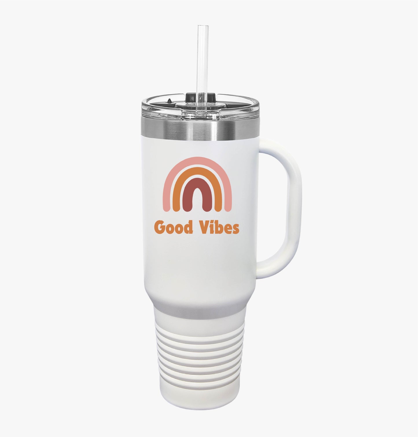 Good Vibes Insulated Travel Mug, 40oz