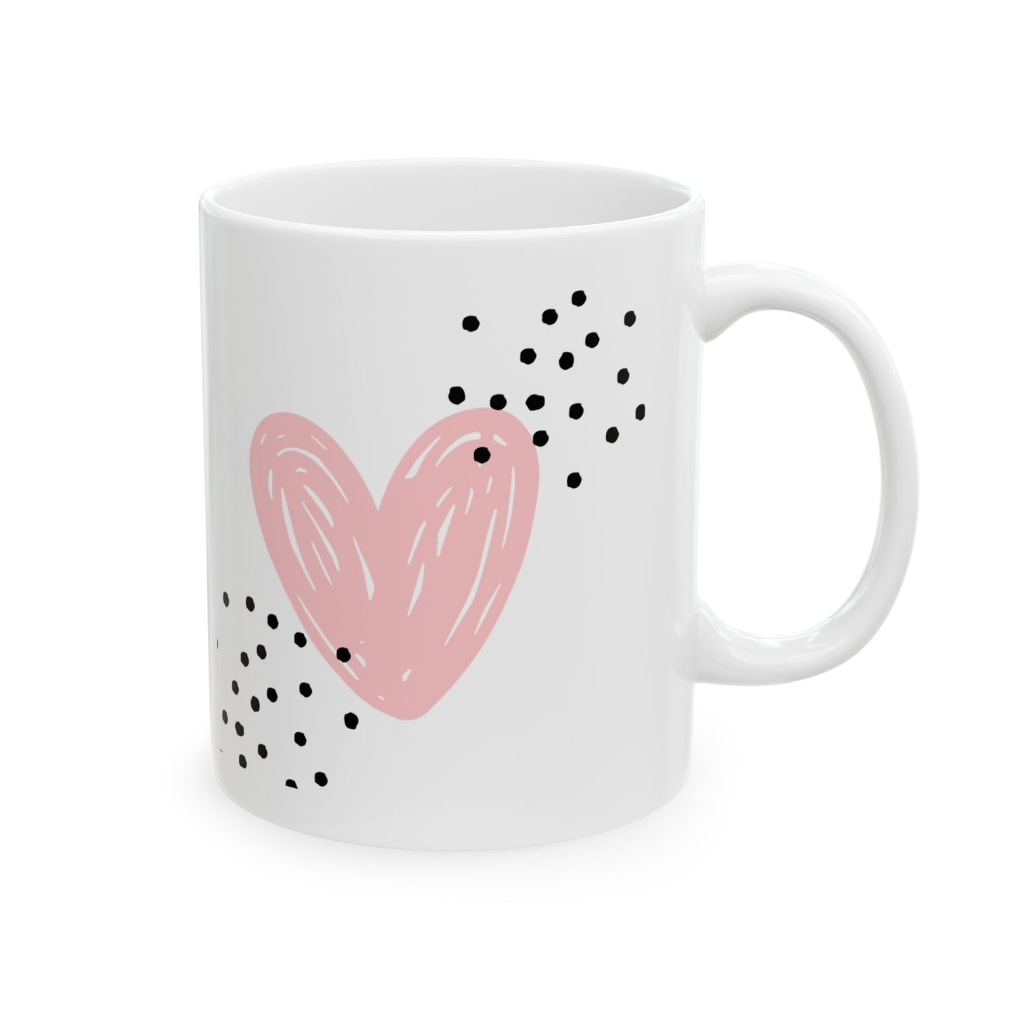 Ceramic Mug, (11oz) Cup of Love
