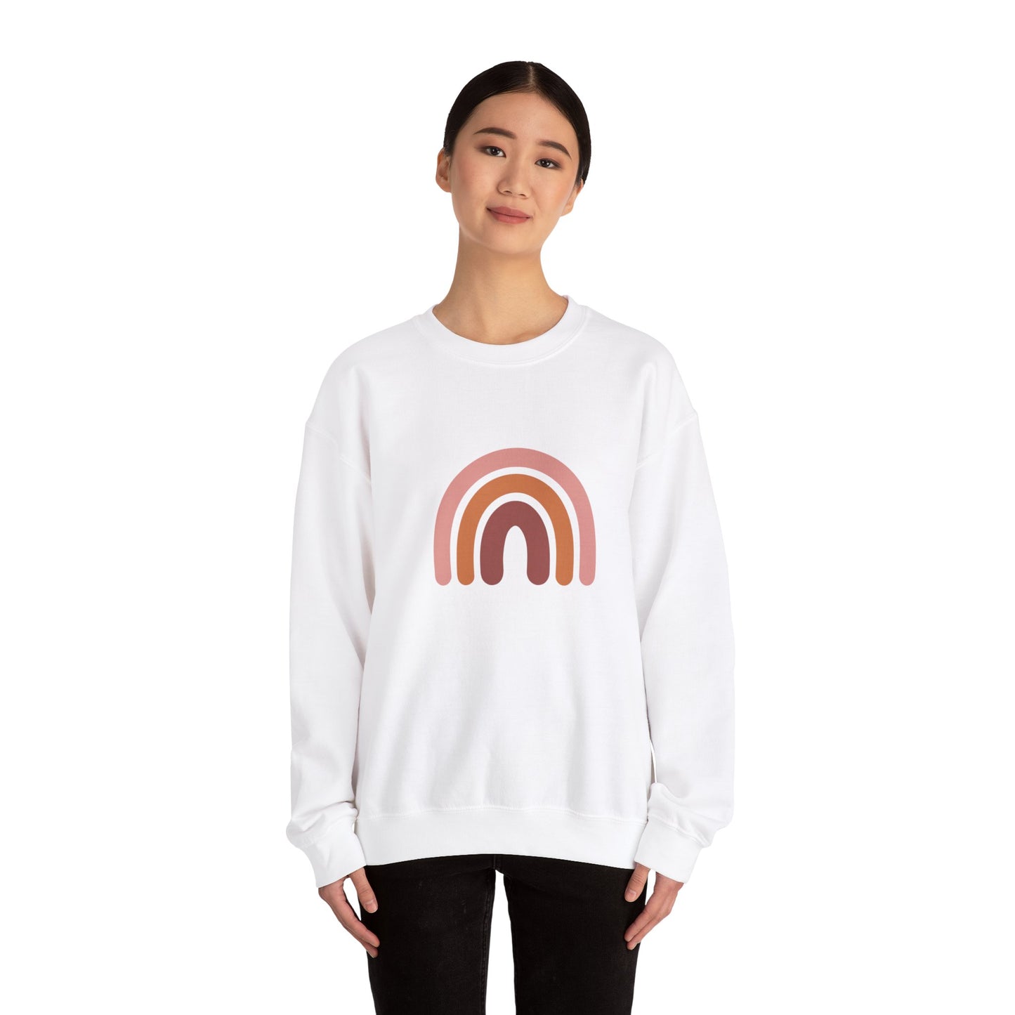 Unisex Heavy Blend™ Crewneck Sweatshirt - Abstract Curves