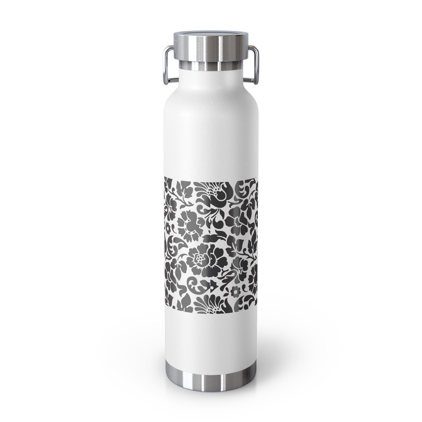 Copper Vacuum Insulated Bottle, 22oz - Flowers