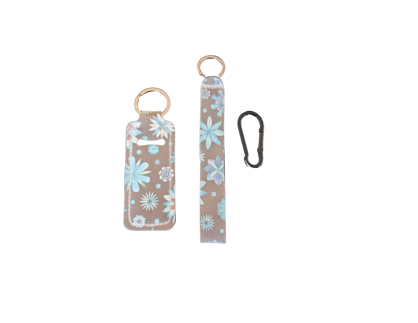 Key Chains - Wristlet, Lip Balm Holder with Hook