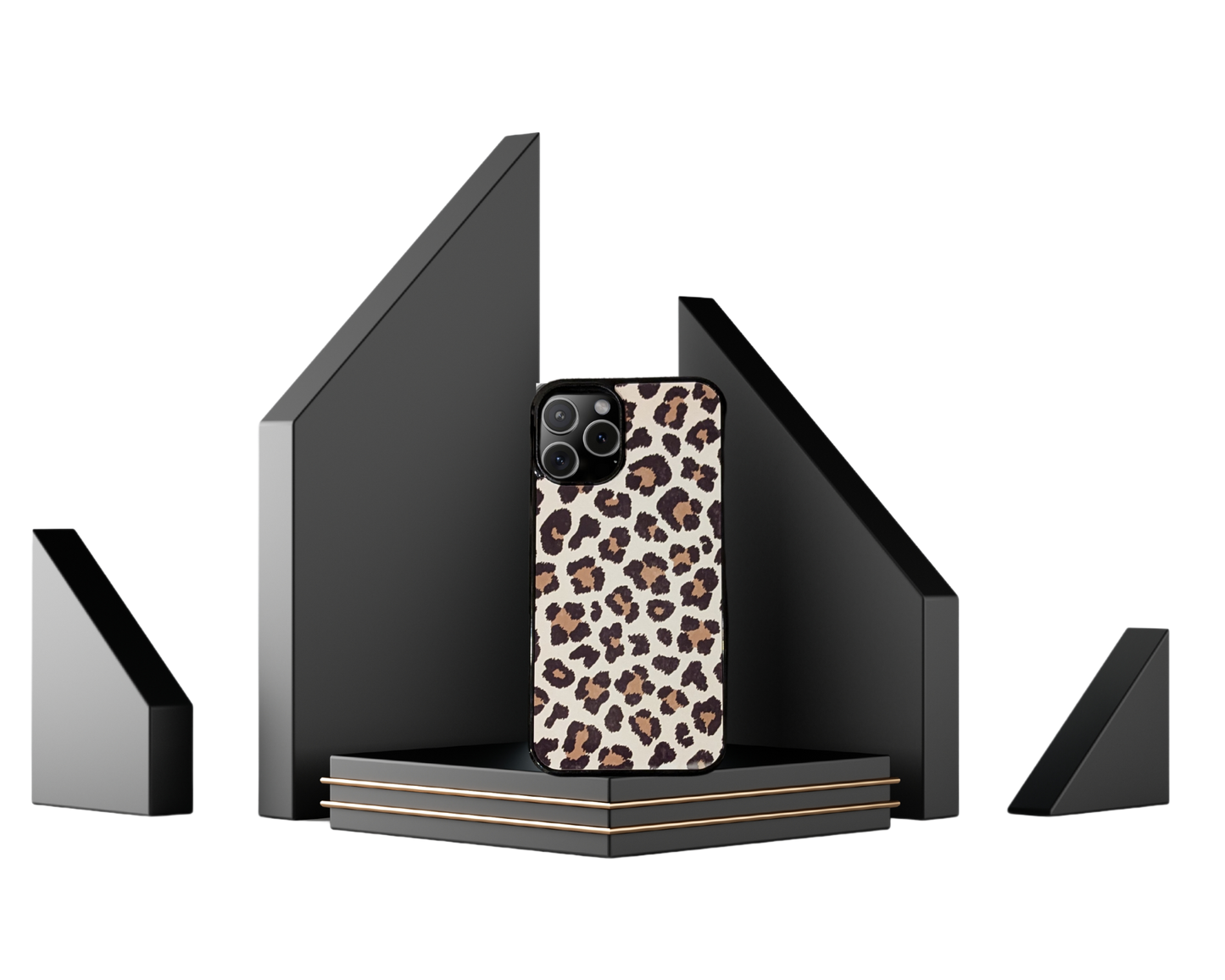 iPhone 16 Plus Rubber Phone Case with Gloss Aluminum Insert