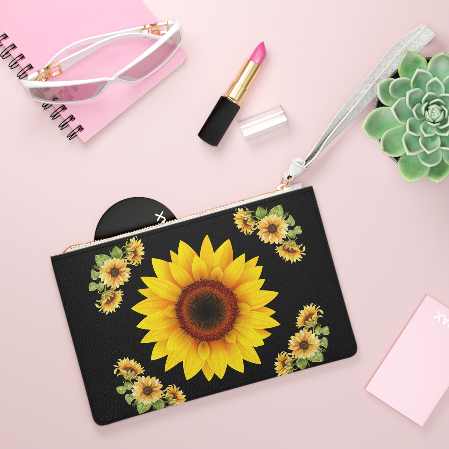 Sunflower Clutch Bag
