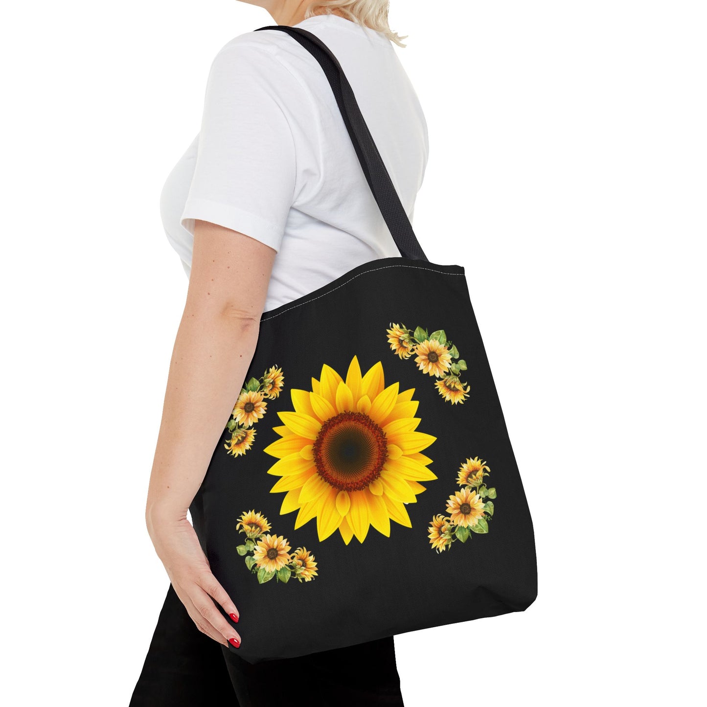 Tote Bag (AOP) - Sunflower Sunshine - 16 x 16