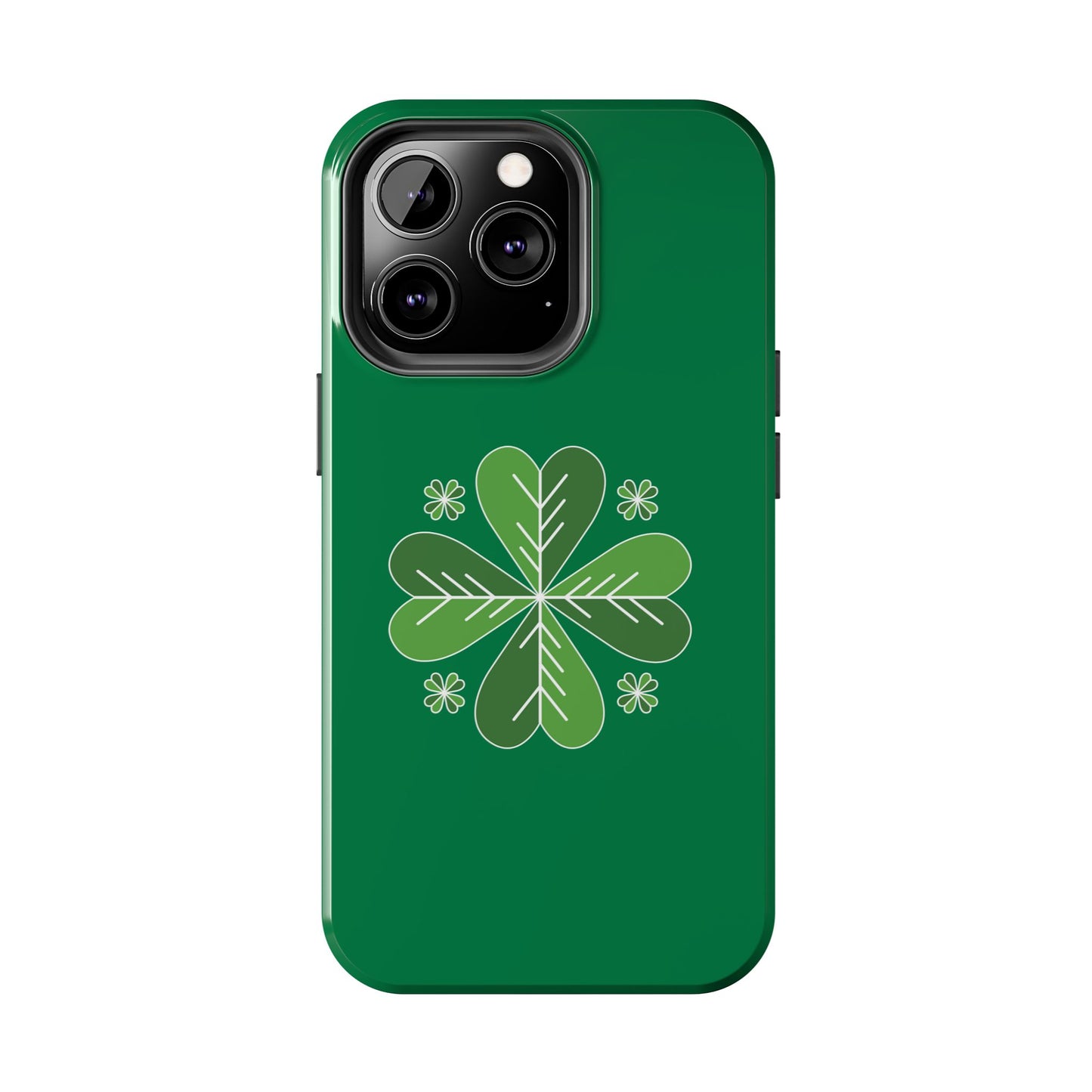 Tough Phone Cases - Green Graphics