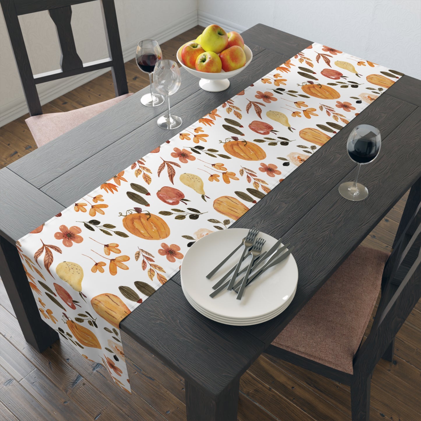 Table Runner (Cotton, Poly) - Autumn Harvest