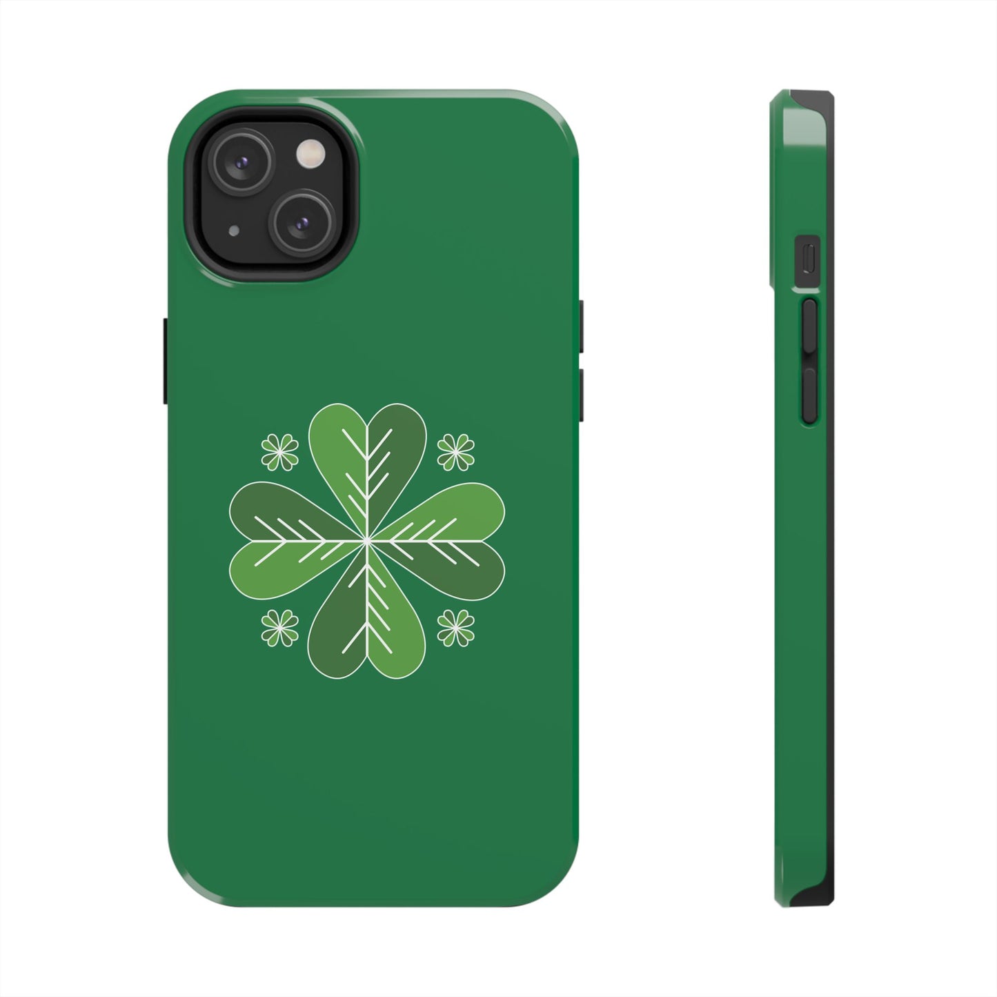 Tough Phone Cases - Green Graphics