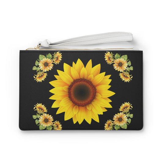 Sunflower Clutch Bag