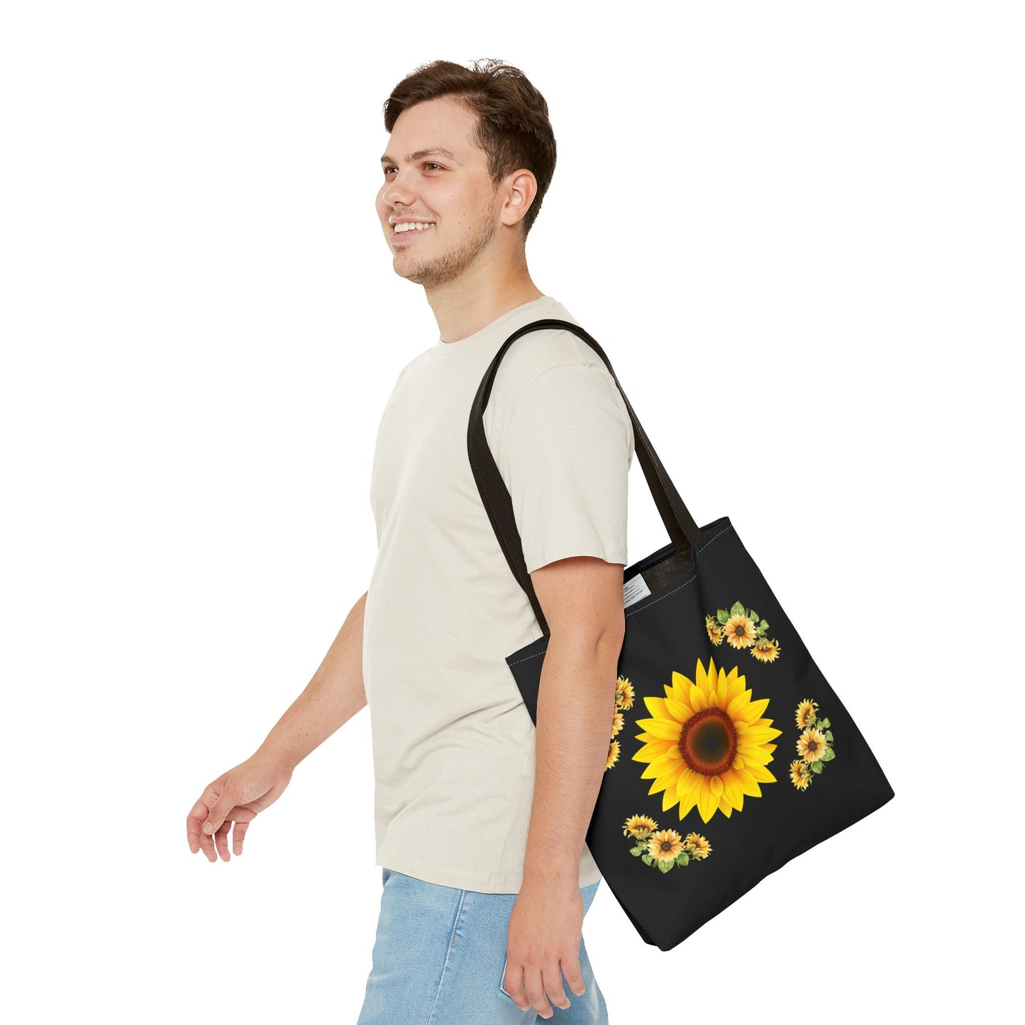 Tote Bag (AOP) - Sunflower Sunshine - 16 x 16