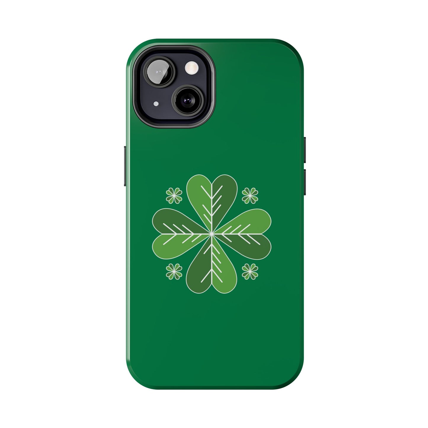 Tough Phone Cases - Green Graphics