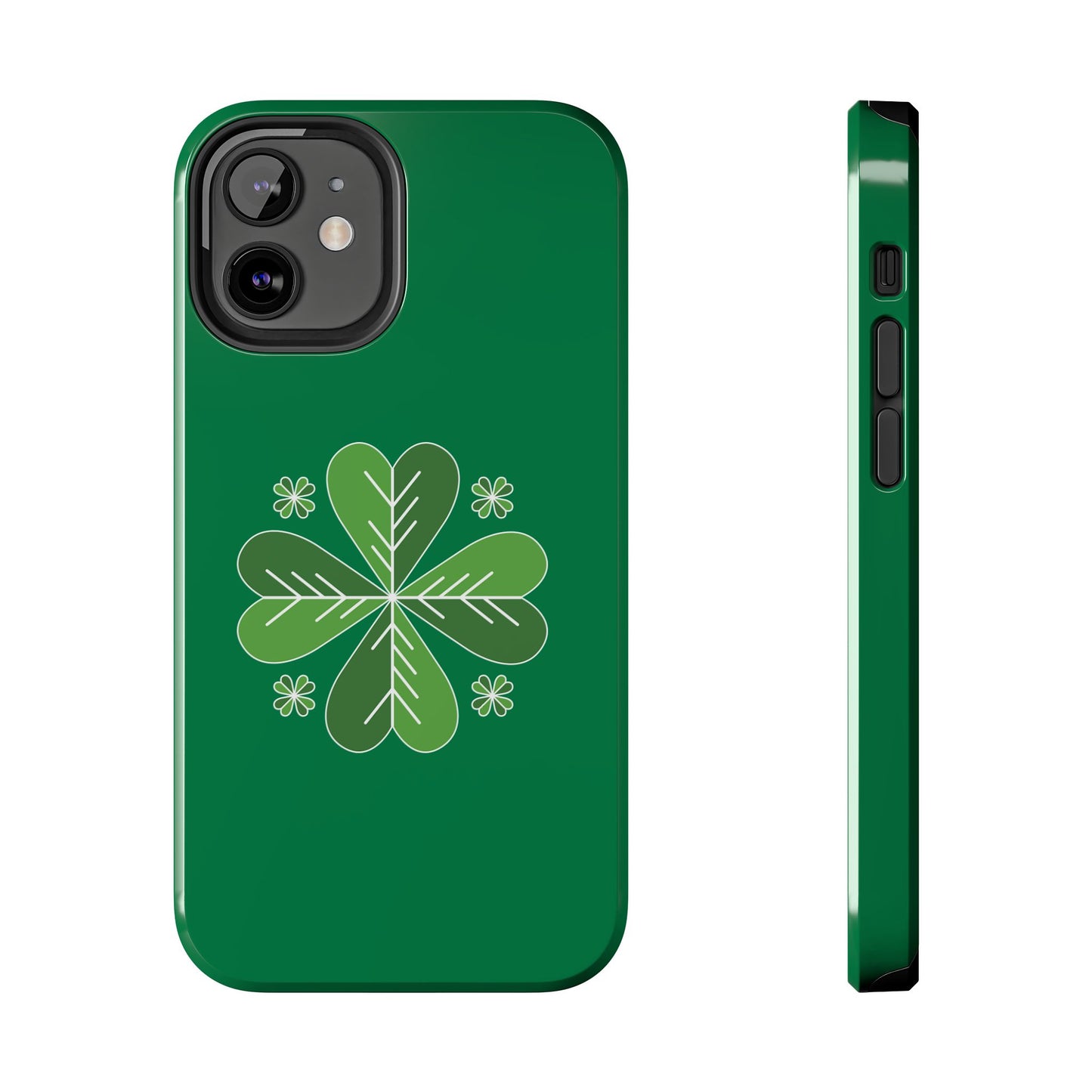 Tough Phone Cases - Green Graphics