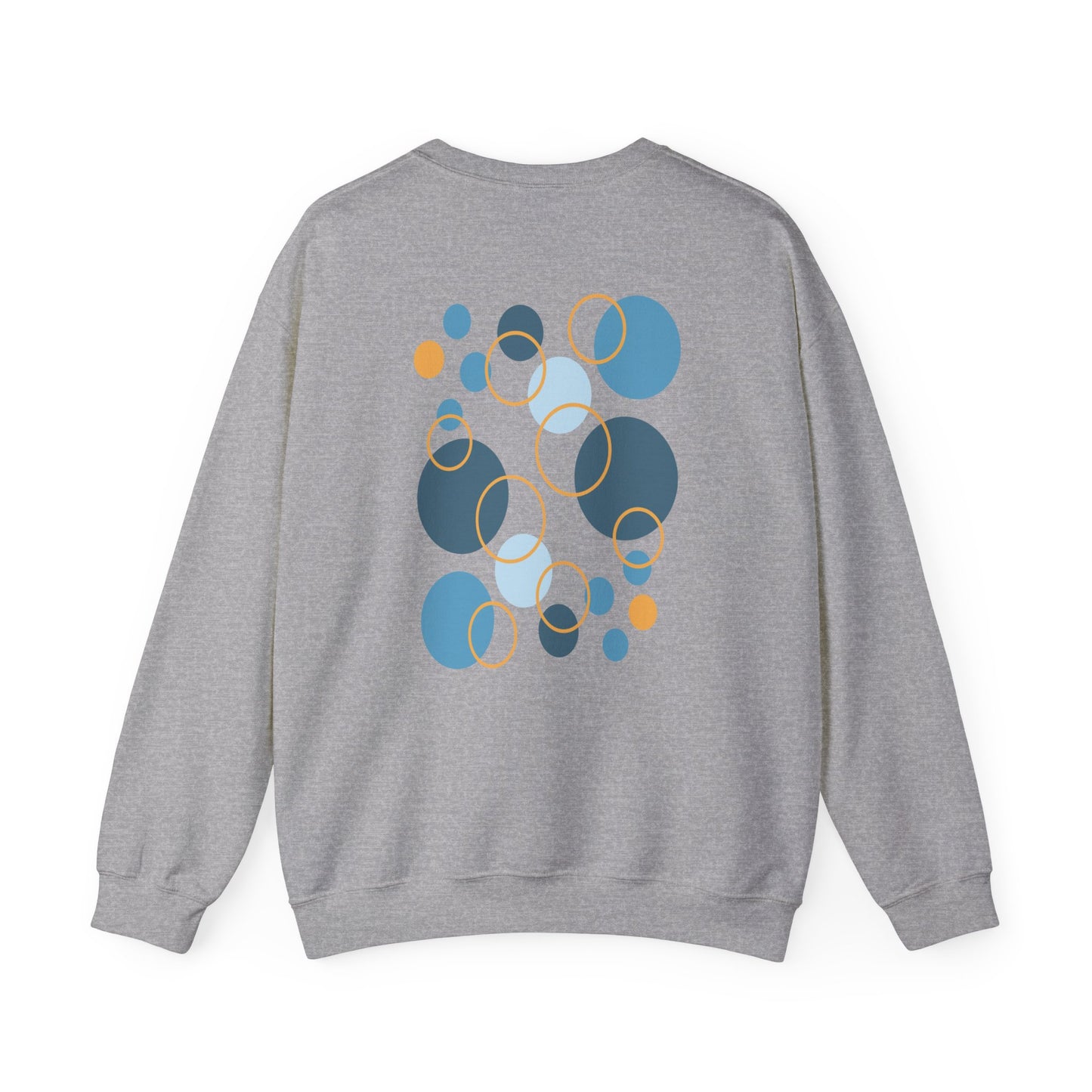 Unisex Heavy Blend™ Crewneck Sweatshirt  - Abstract Circles