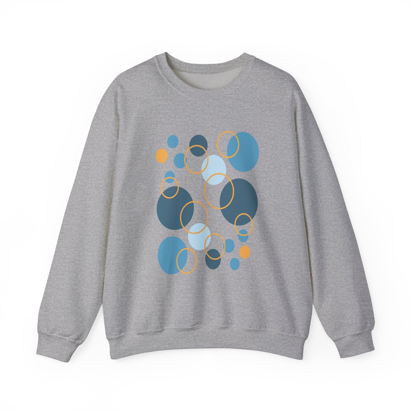 Unisex Heavy Blend™ Crewneck Sweatshirt  - Abstract Circles