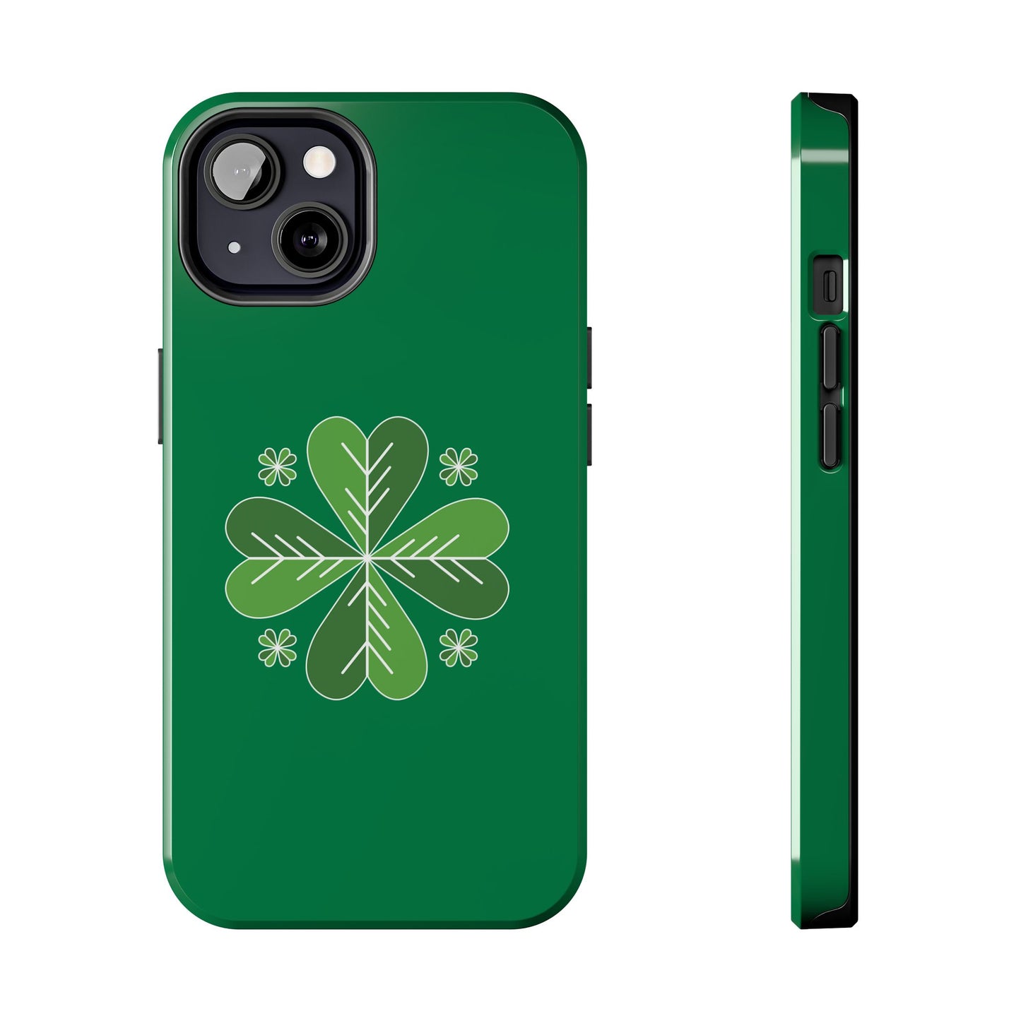 Tough Phone Cases - Green Graphics