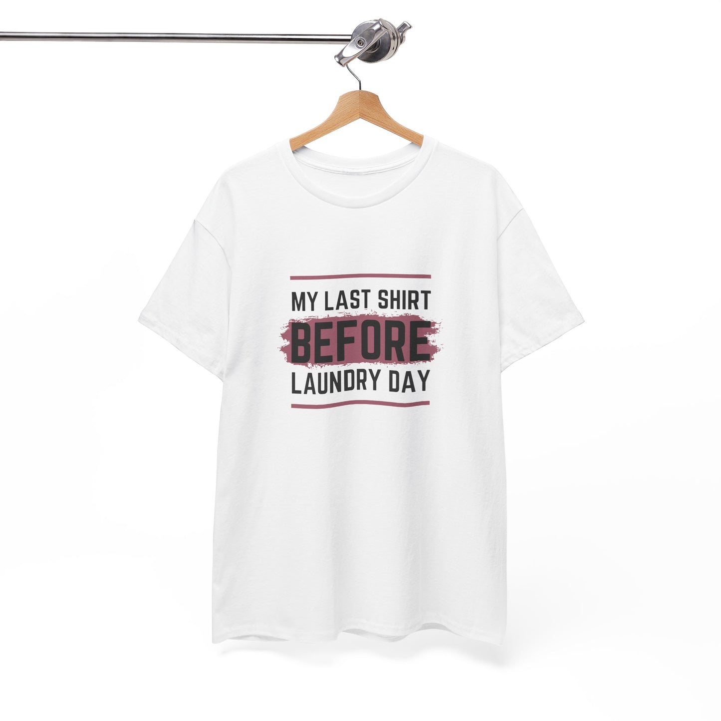 Laundry Day Humor Tee, Funny Shirt, Gift for Laundry Lovers, Unisex Cotton Tee, Casual Wear, Quirky Gift Idea