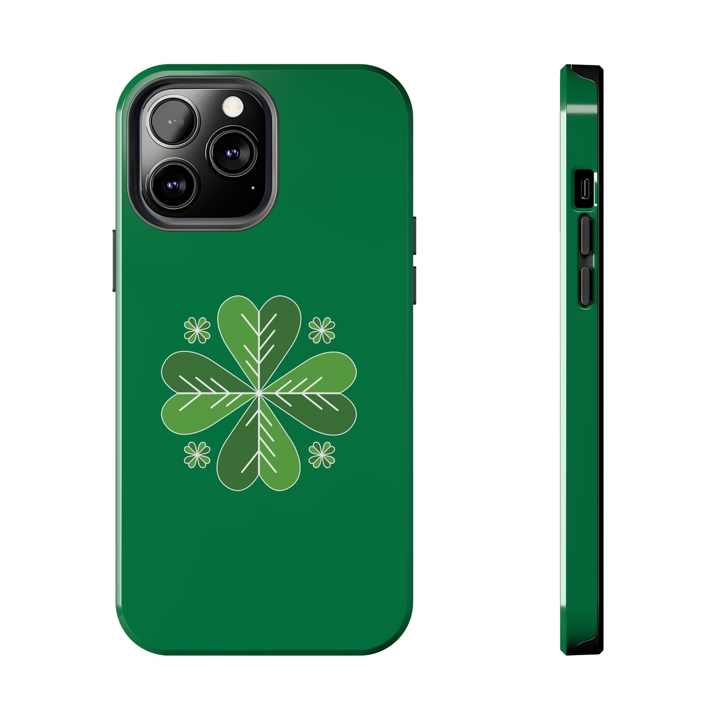 Tough Phone Cases - Green Graphics