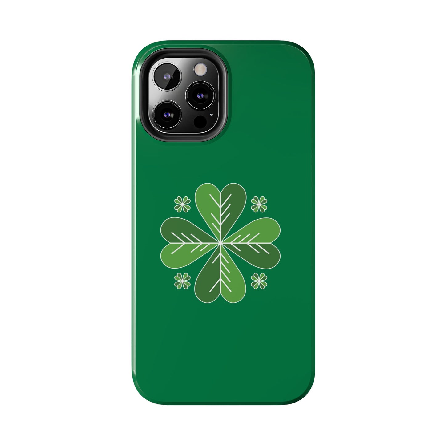 Tough Phone Cases - Green Graphics