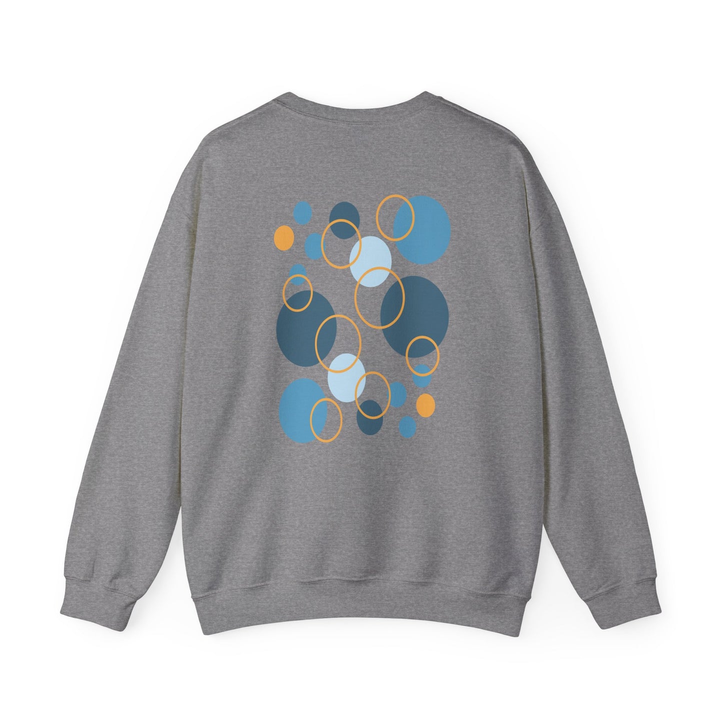 Unisex Heavy Blend™ Crewneck Sweatshirt  - Abstract Circles