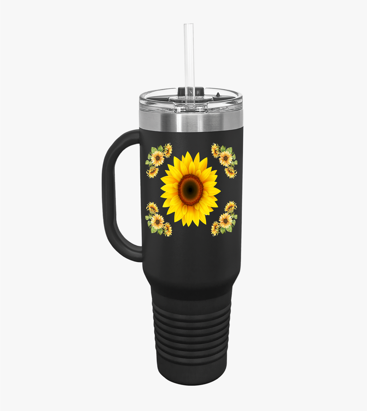 Sunflower Insulated Travel Mug, 40oz