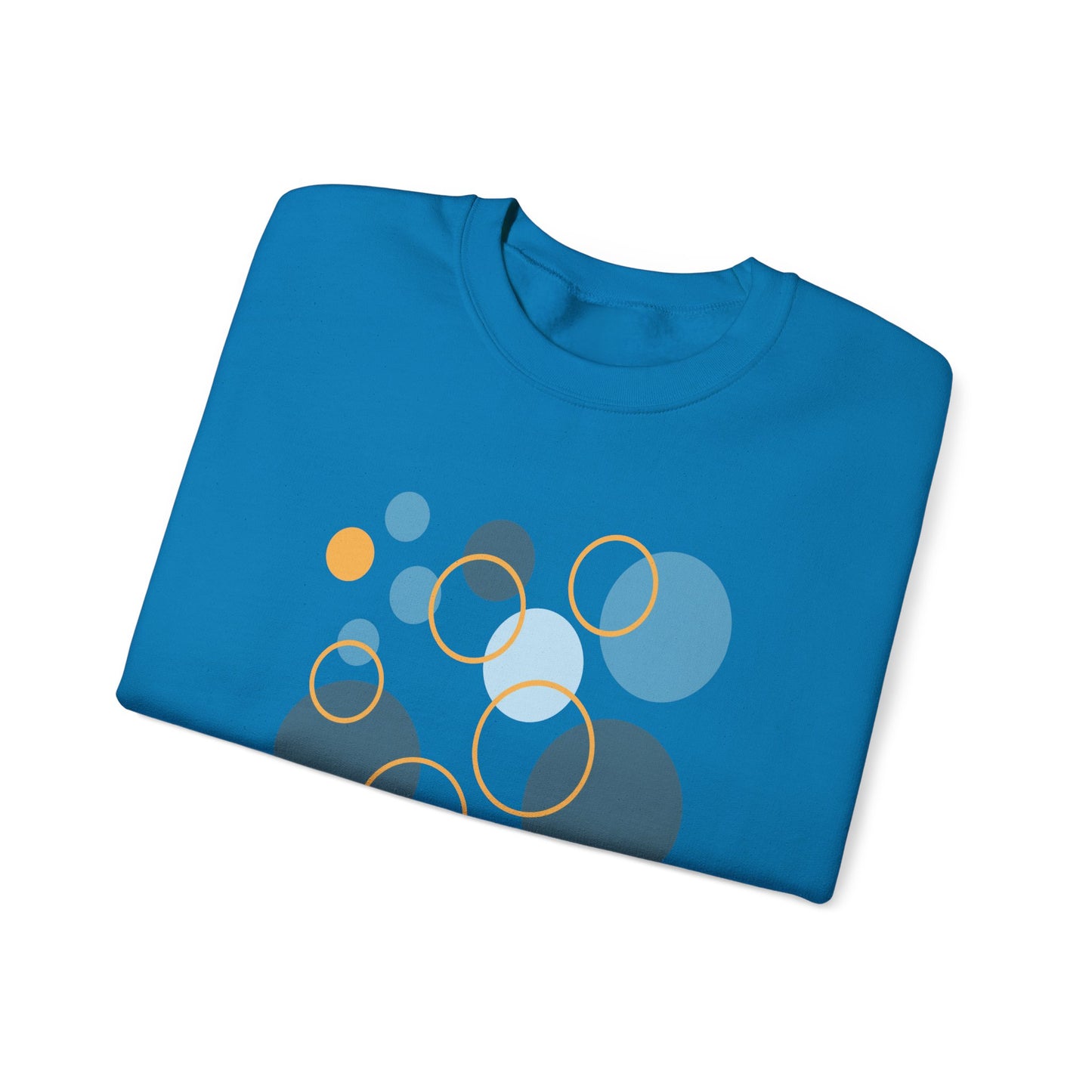 Unisex Heavy Blend™ Crewneck Sweatshirt  - Abstract Circles