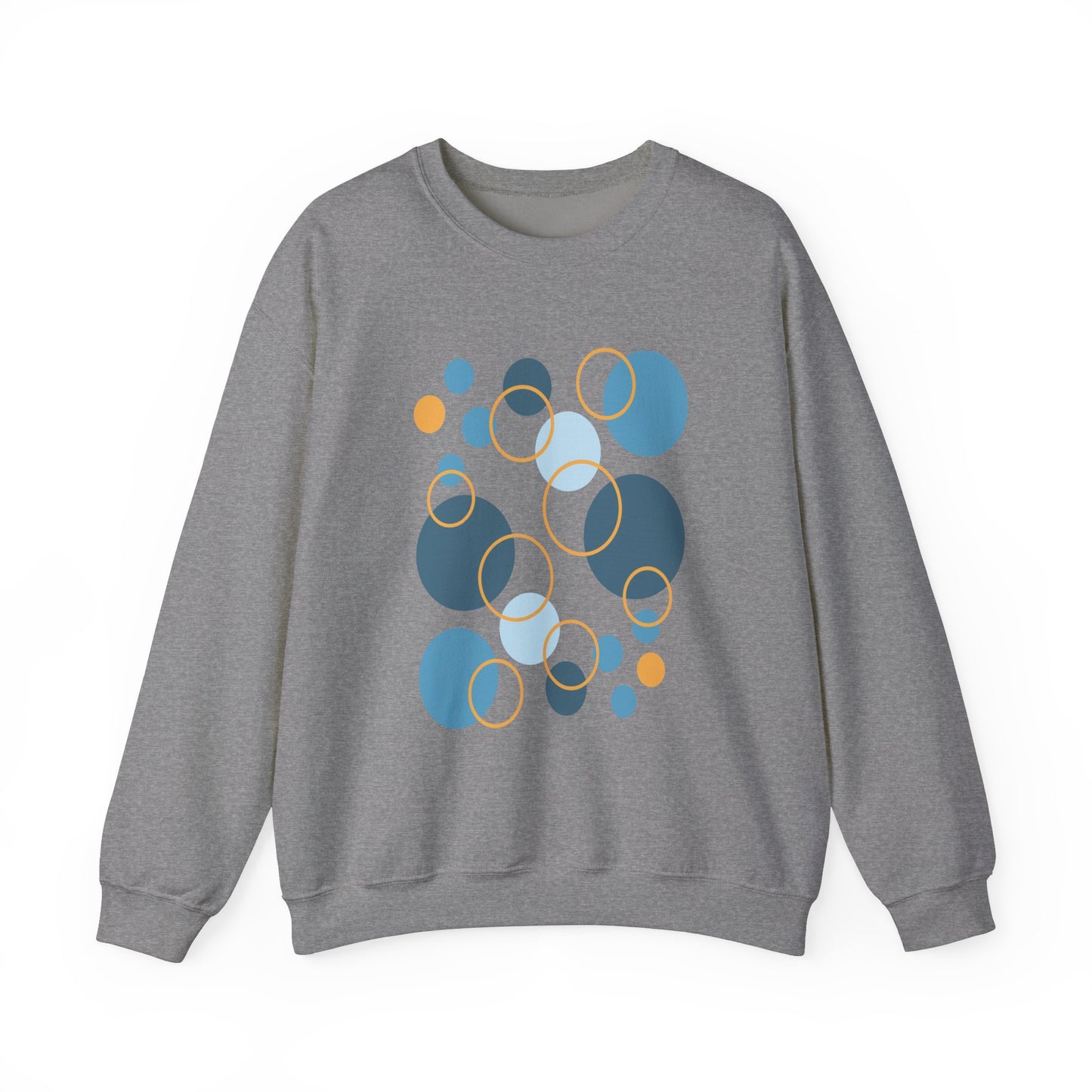 Unisex Heavy Blend™ Crewneck Sweatshirt  - Abstract Circles