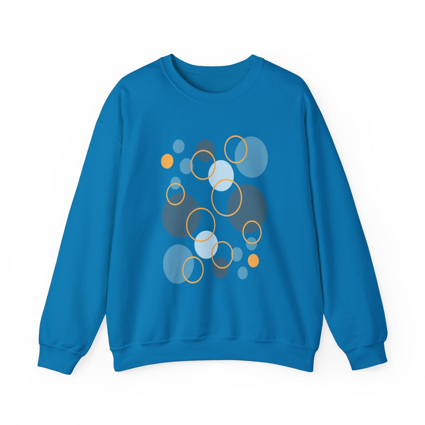 Unisex Heavy Blend™ Crewneck Sweatshirt  - Abstract Circles