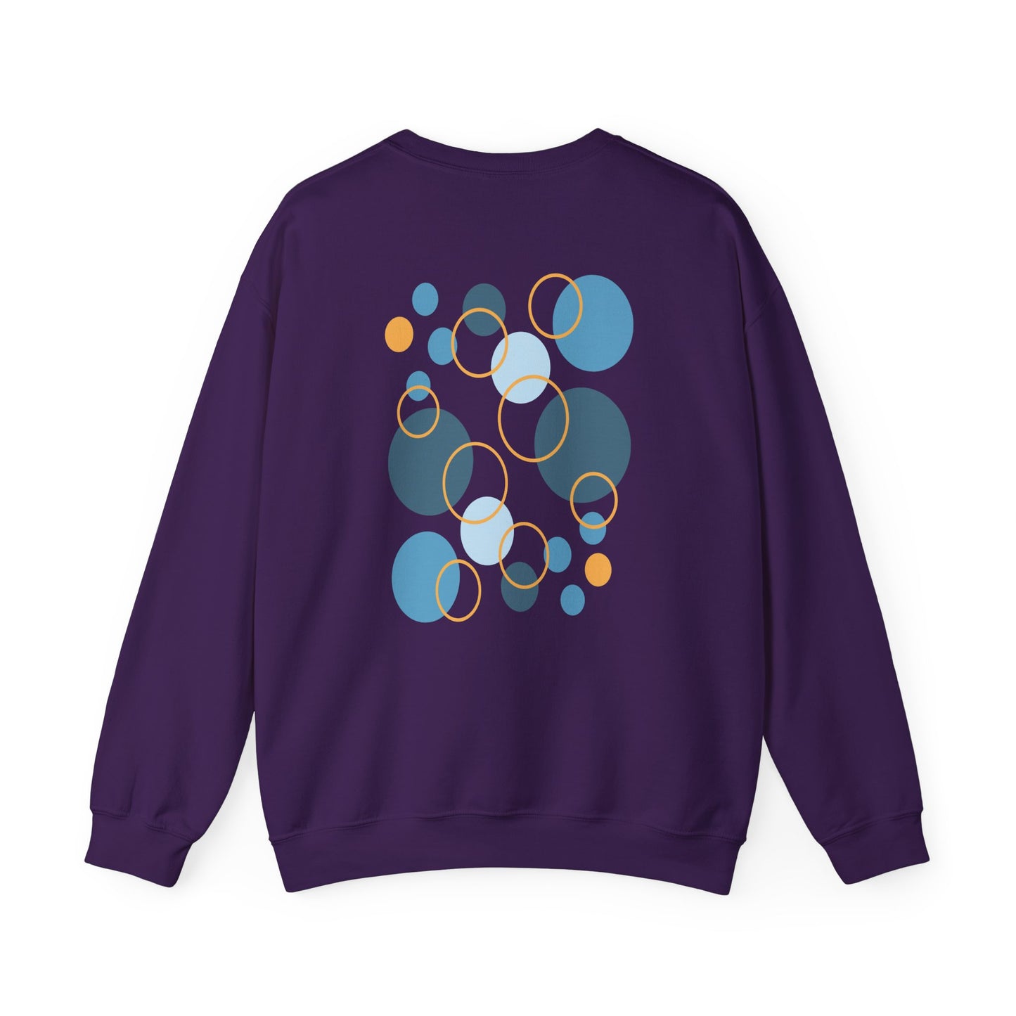 Unisex Heavy Blend™ Crewneck Sweatshirt  - Abstract Circles