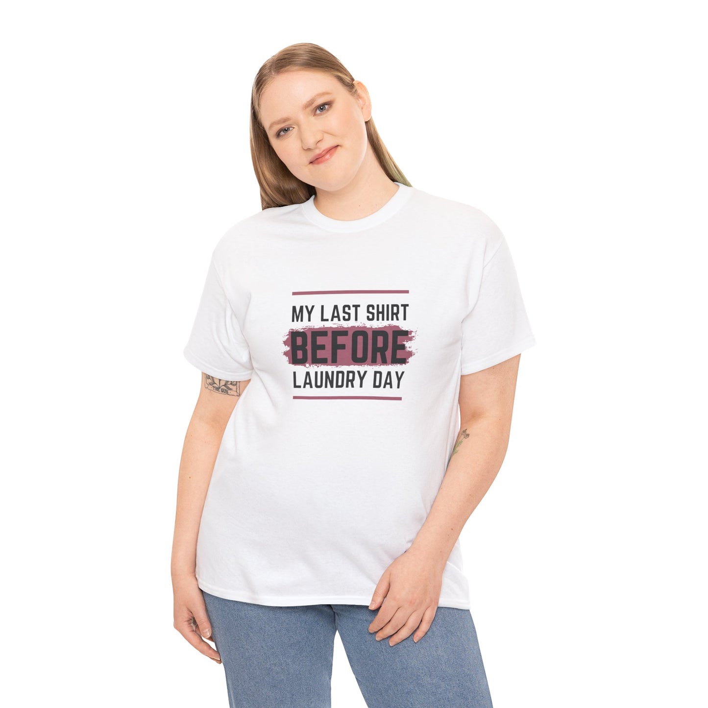 Laundry Day Humor Tee, Funny Shirt, Gift for Laundry Lovers, Unisex Cotton Tee, Casual Wear, Quirky Gift Idea