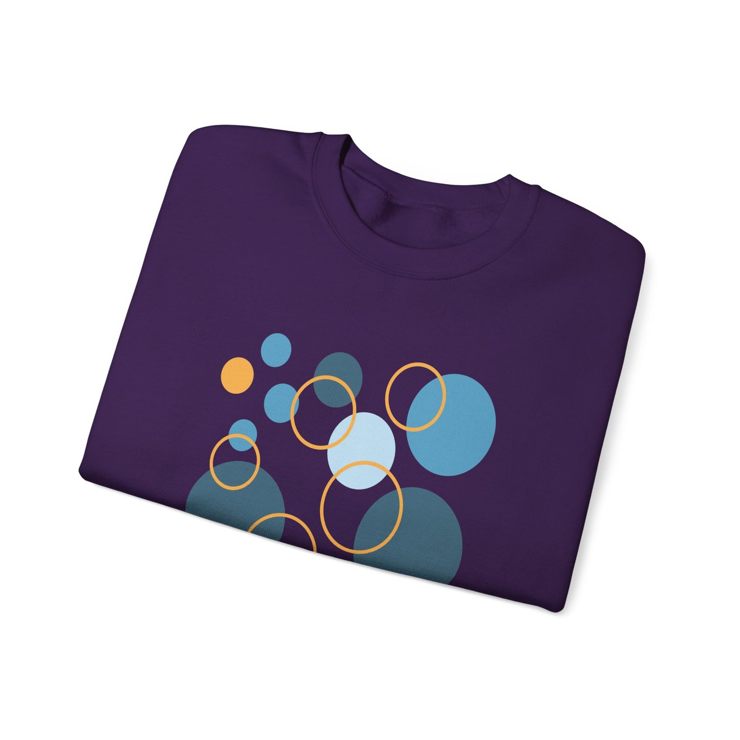 Unisex Heavy Blend™ Crewneck Sweatshirt  - Abstract Circles