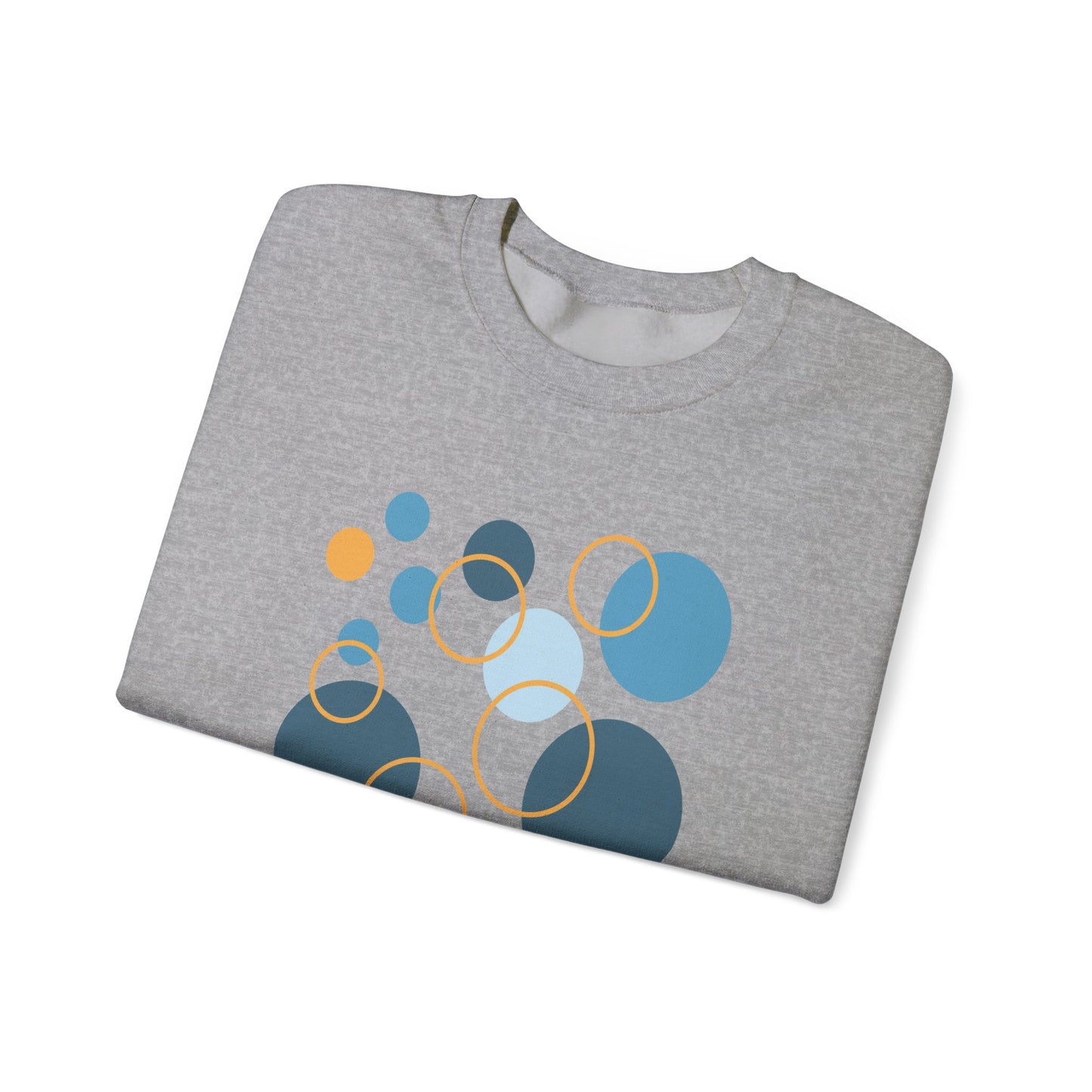 Unisex Heavy Blend™ Crewneck Sweatshirt  - Abstract Circles