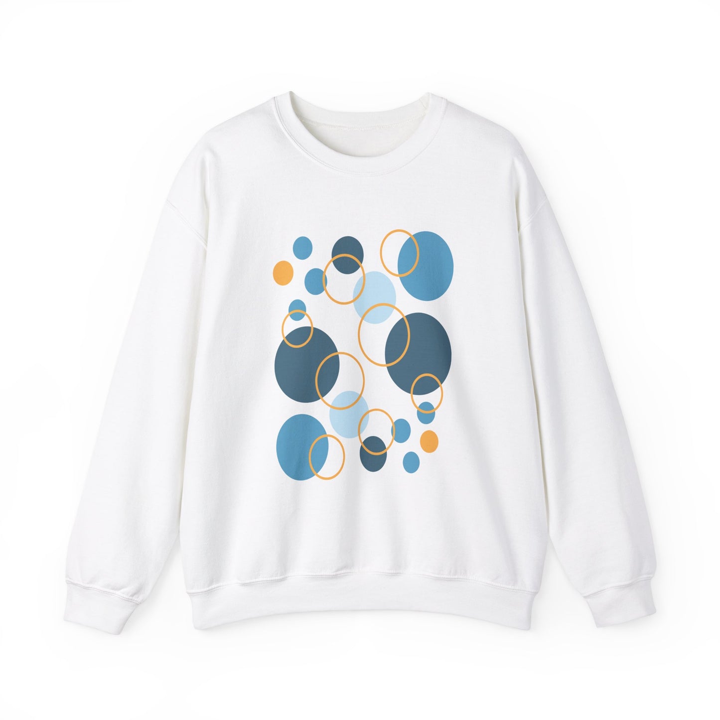 Unisex Heavy Blend™ Crewneck Sweatshirt  - Abstract Circles