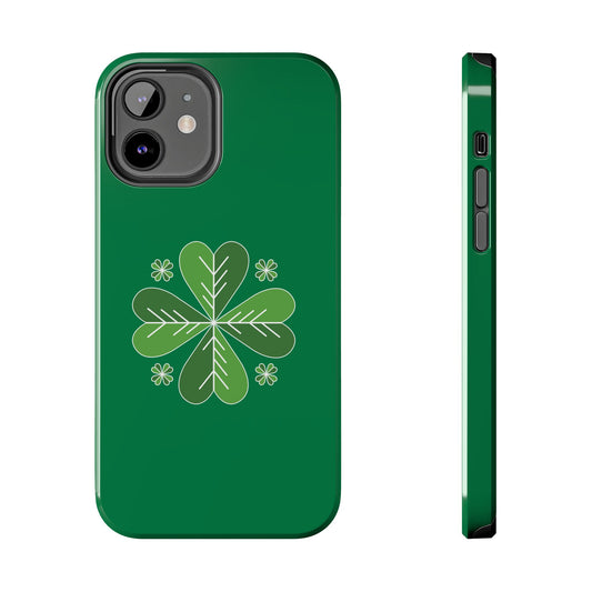 Tough Phone Cases - Green Graphics