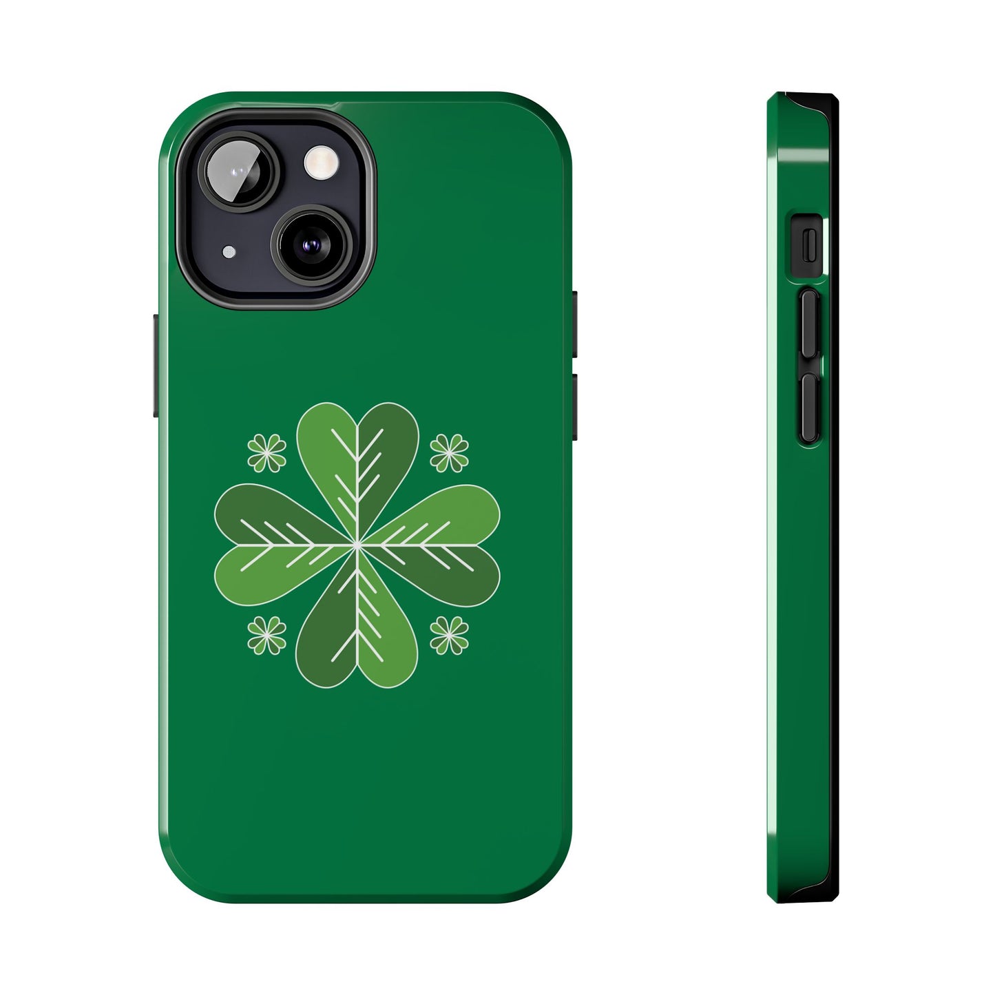 Tough Phone Cases - Green Graphics