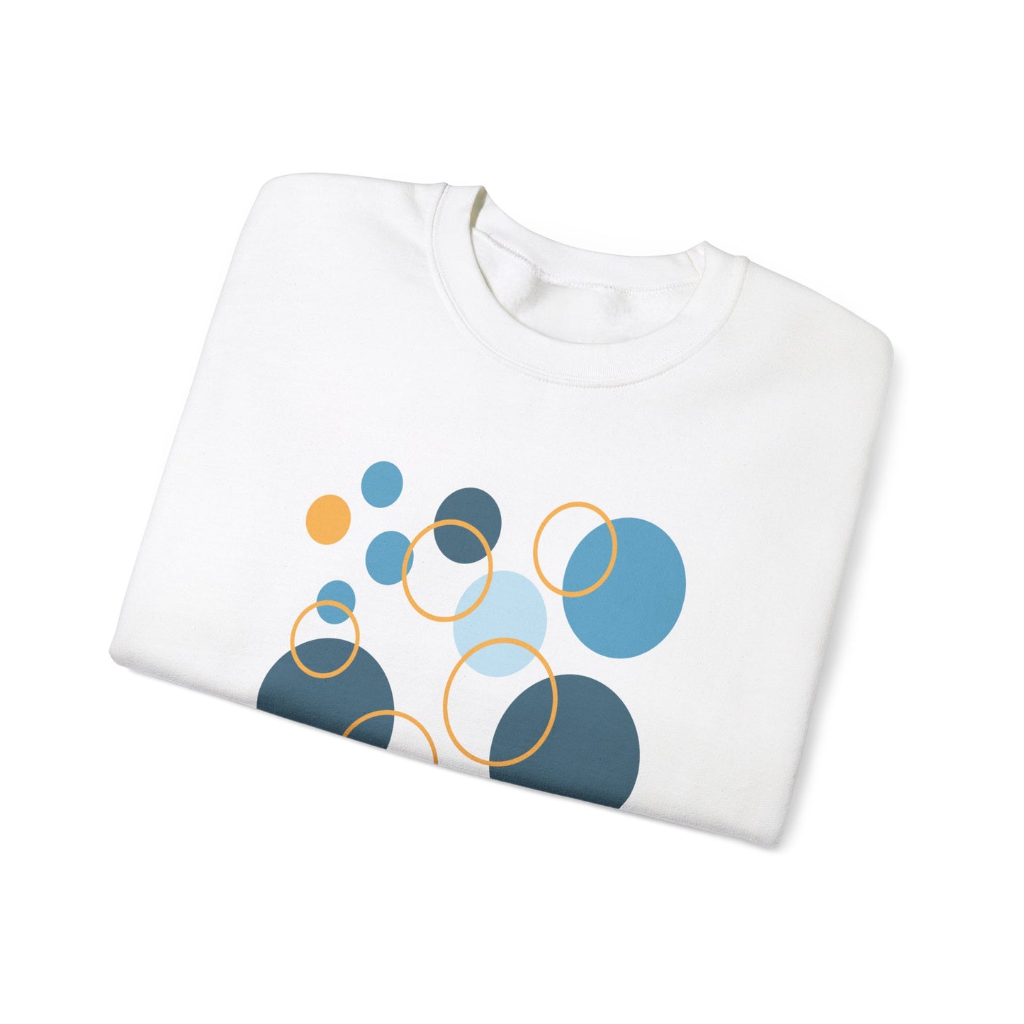 Unisex Heavy Blend™ Crewneck Sweatshirt  - Abstract Circles