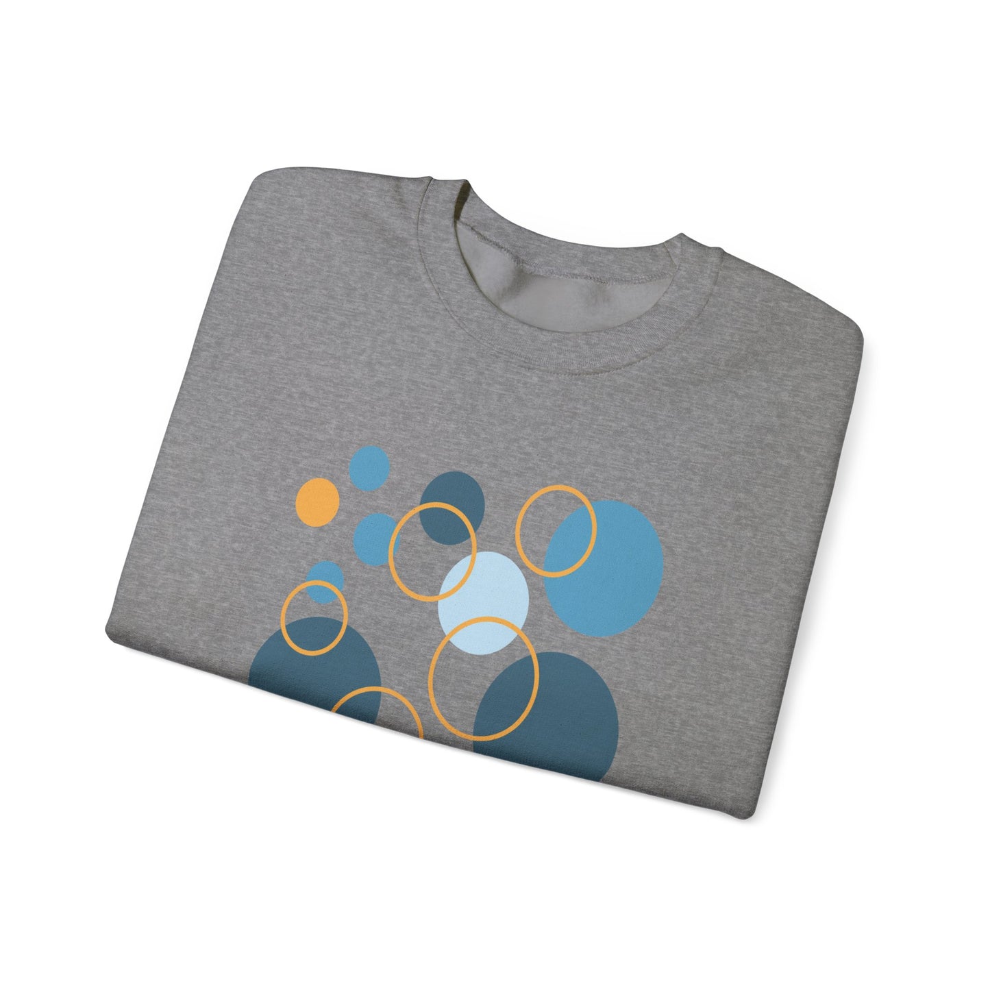 Unisex Heavy Blend™ Crewneck Sweatshirt  - Abstract Circles