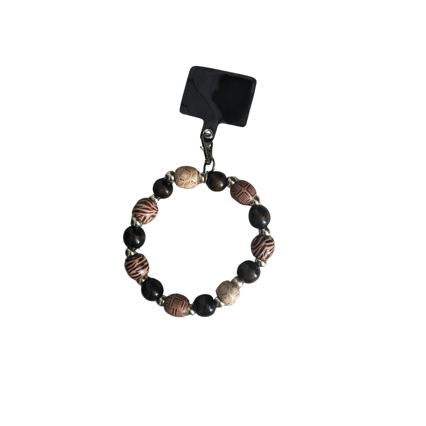 XL Beaded Bangle Phone Wristlet