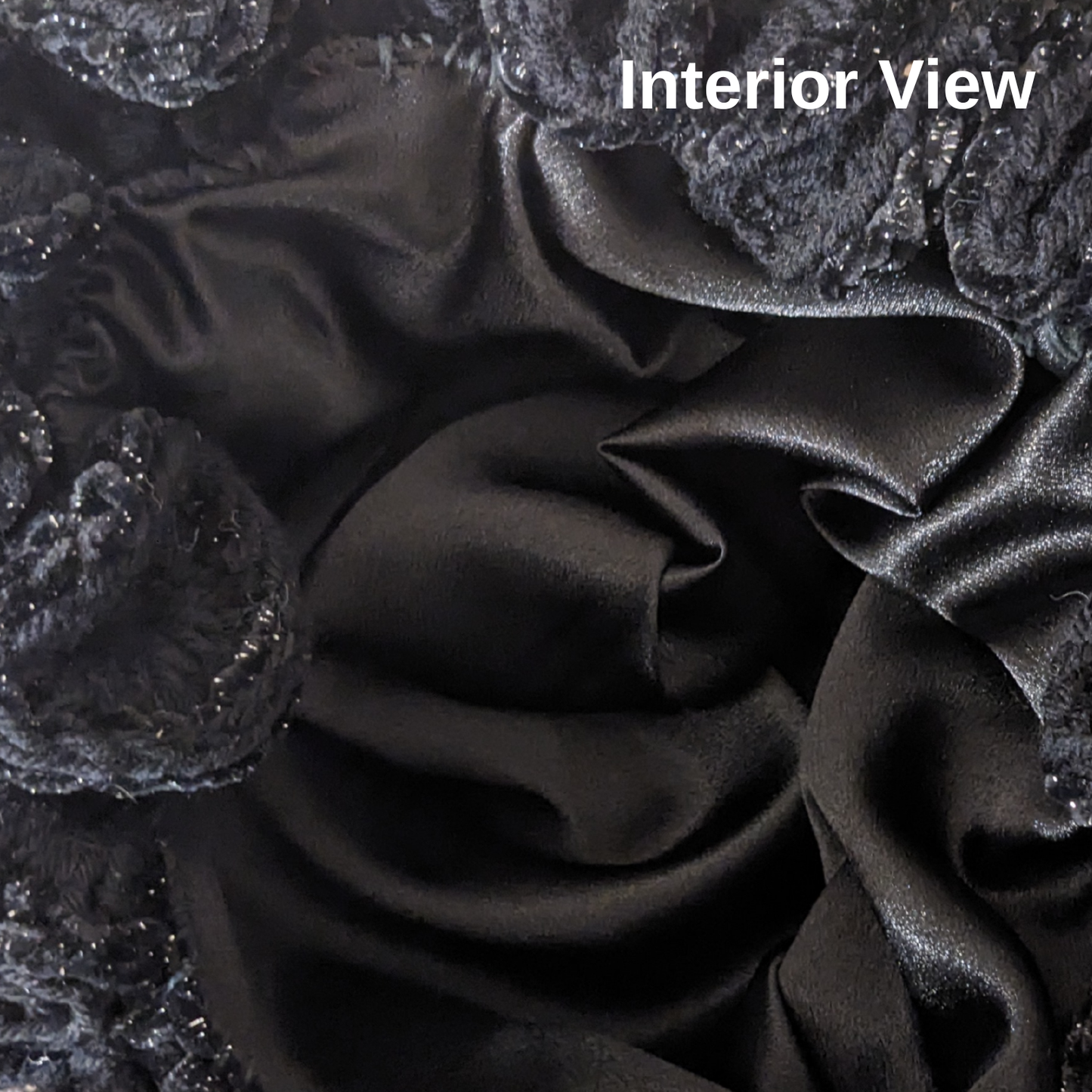 Crochet Velvety Glam Winter Hat with Ruffles