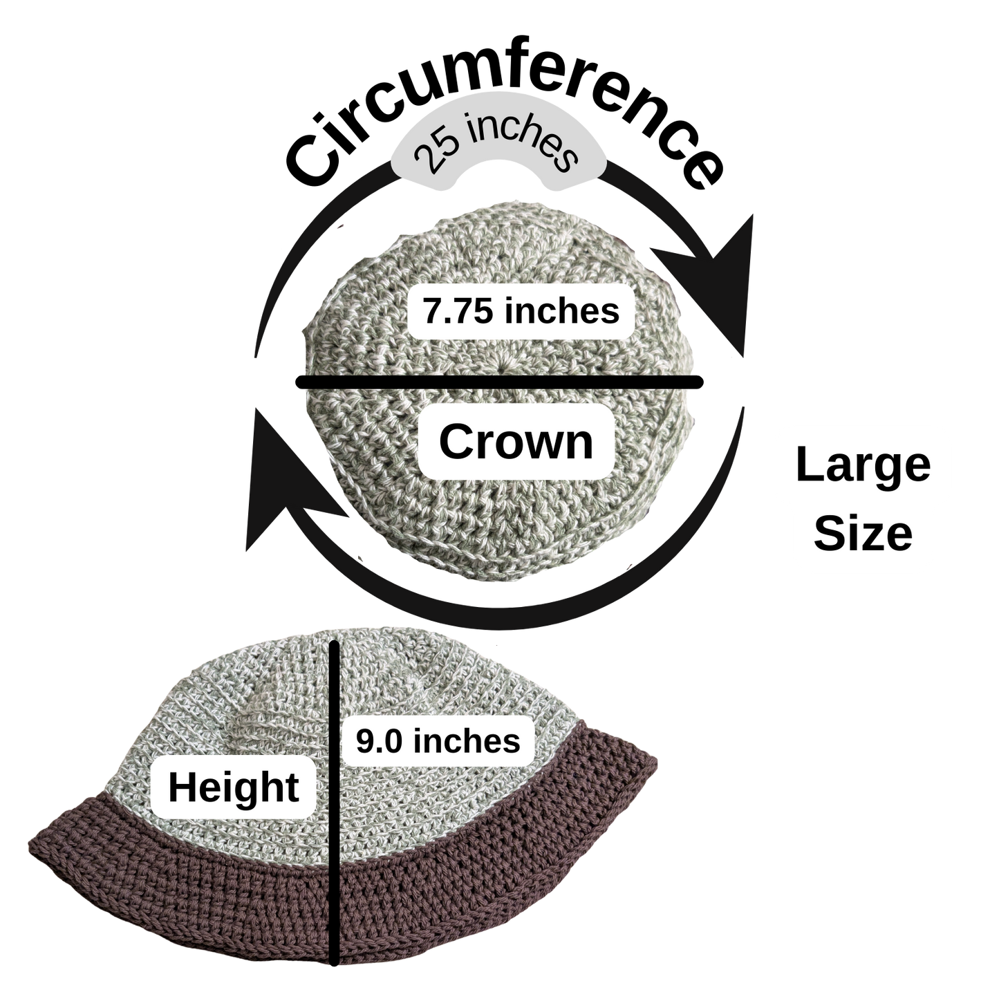 Crochet Bucket Hat for Spring and Summer
