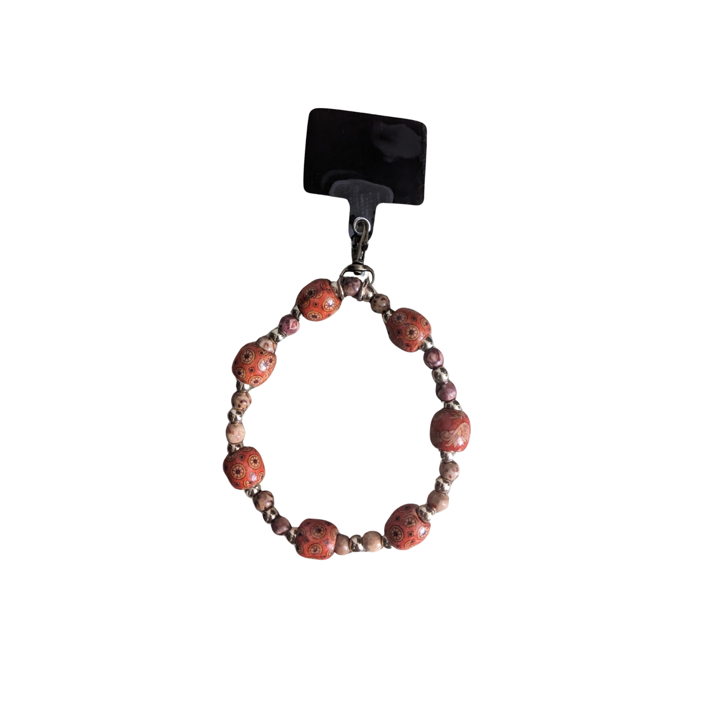 XL Beaded Bangle Phone Wristlet